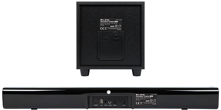 Namų kino sistema Blow CINEMA 4.1 Bluetooth garso juostos garsiakalbis