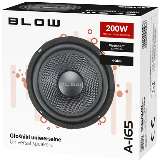 Blow Oem Garsiakalbis A-165 200W 4Ohm - 166mm