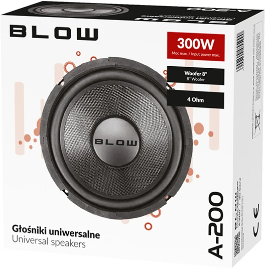 BLOW garsiakalbis A-200 4Ohm