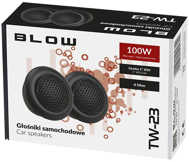 BLOW TW-23 aukštų dažnių garsiakalbiai
