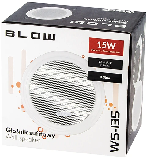 Blow Lubinis garsiakalbis WS-135 100mm 15W/8ohm