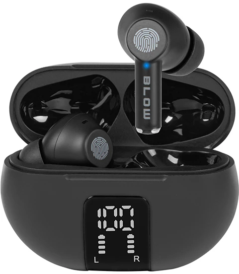 BLOW Earbuds PRO ENC Juodas ausinės