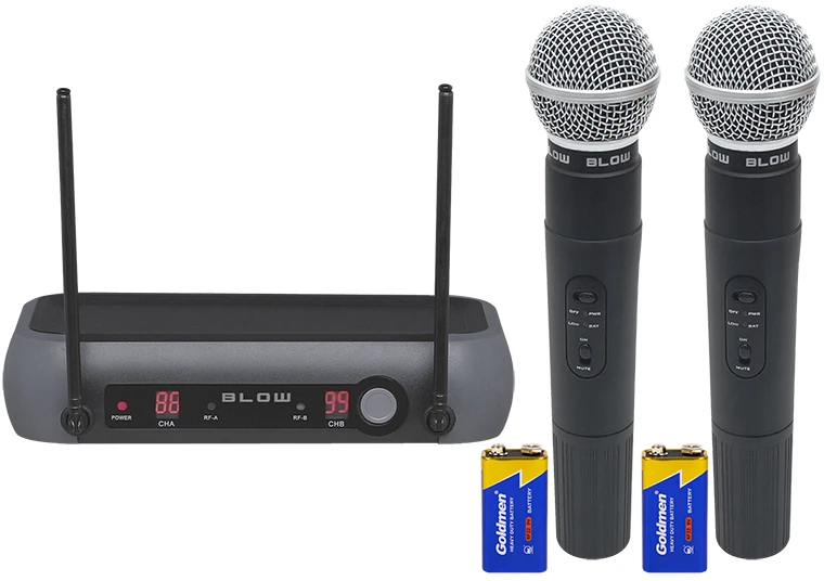PRM902 BLOW mikrofonas – 2 mikrofonai
