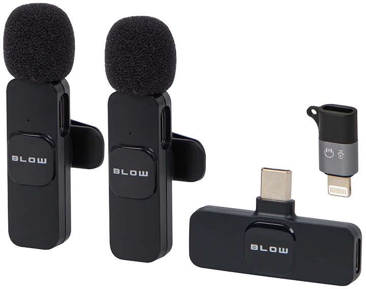 USB-C BLOW išmaniojo telefono mikrofonas 2 vnt