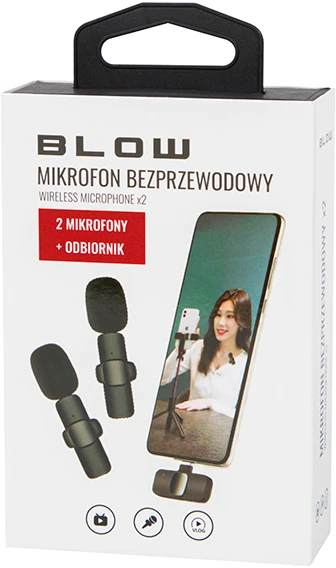 USB-C BLOW išmaniojo telefono mikrofonas 2 vnt