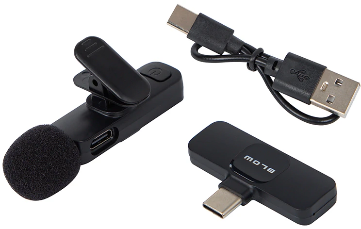 USB-C BLOW išmaniojo telefono mikrofonas