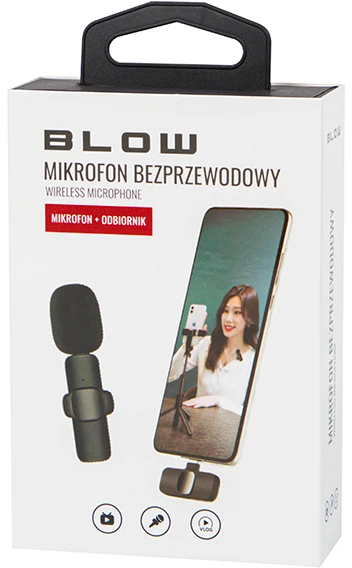 USB-C BLOW išmaniojo telefono mikrofonas