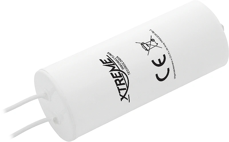 Xtreme 20uF 450V kondensatorius su laidais