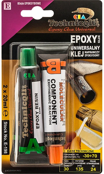 3398# Oem Klijai Epoxy 2x20ml Technicoll