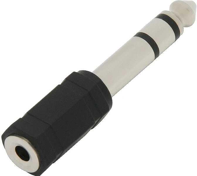 Audio perėjimas 6.3mm kištukas į 3.5mm lizdą