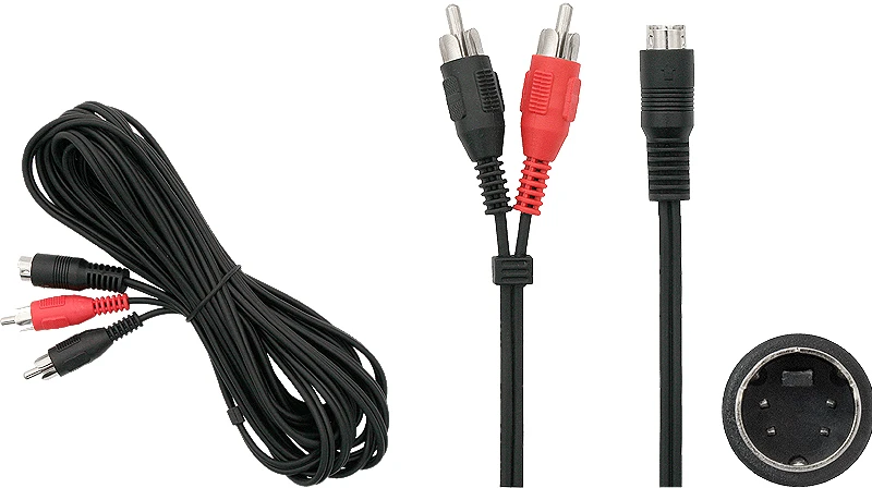 Blow Pūskite Jungtis PLUG SVHS-2RCA 1,2m