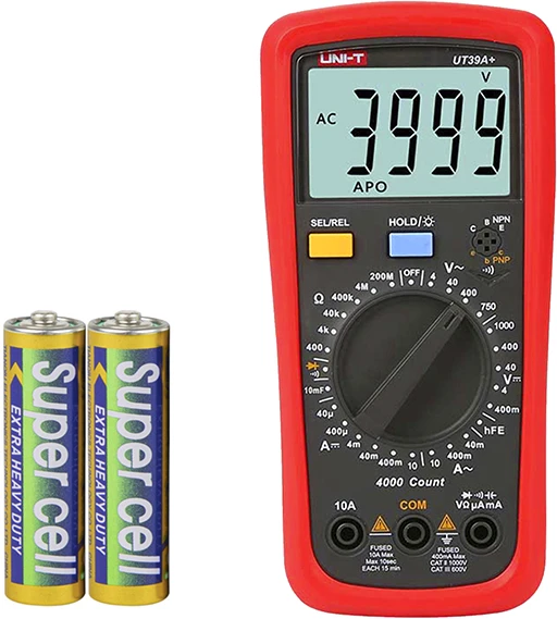 3853# Multimetras UT39A+ UNI-T