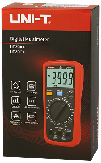 3853# Multimetras UT39A+ UNI-T