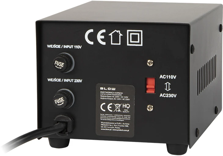 3862# Keitiklis 230 V --> 110 V PRT-300 W