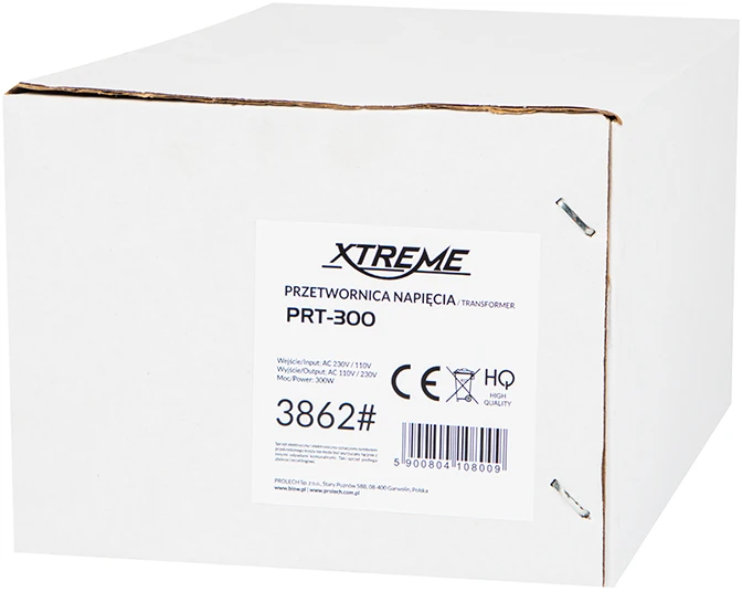 3862# Keitiklis 230 V --> 110 V PRT-300 W