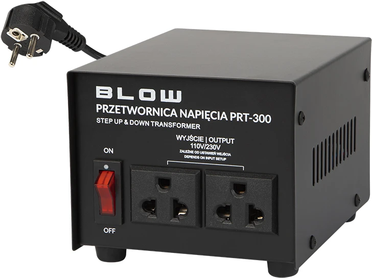 3862# Keitiklis 230 V --> 110 V PRT-300 W