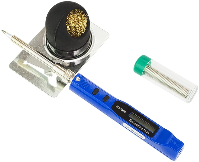 Blow Oem Litavimo stotelė mini 12V-24V 10-30W LCD ZD8950