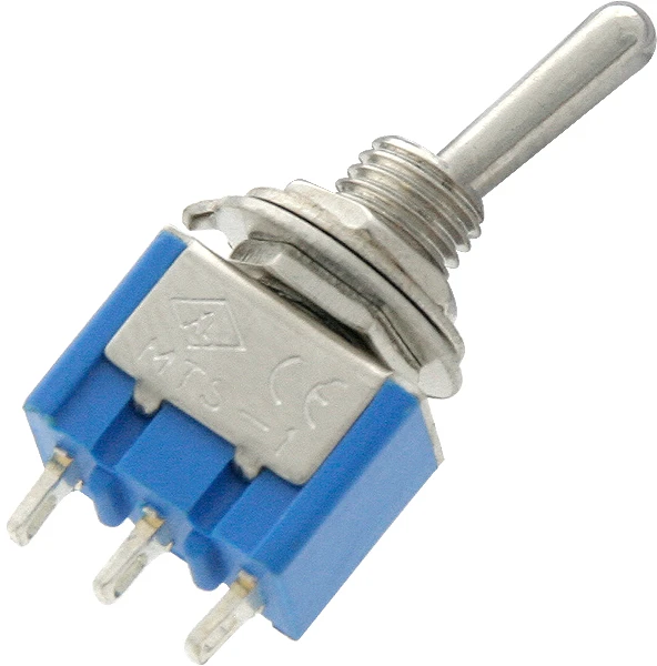 3911# Jungiklis mts 112 3a 250v įjungimo-įjungimo impulsinis 3 kontaktų