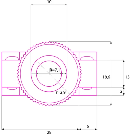 3955# Terminis bimetalinis jungiklis MR1 ​​20A