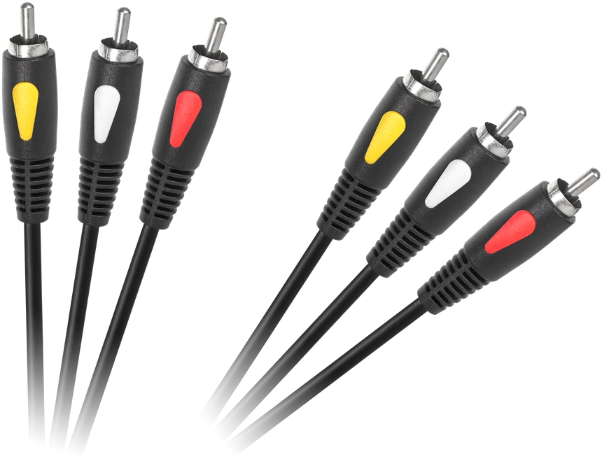 3RCA-3RCA 1,0 m Cabletech Eco-Line