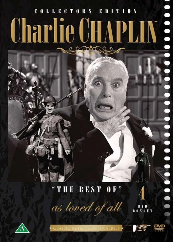 400 IŠSKIRTINĖ ČARLIO ČAPLINO KOLEKCIJA – 4 DVD