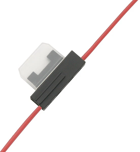 4012# Saugiklio lizdas su lyniniu keltuvu, raudonas 2,50 (pl)