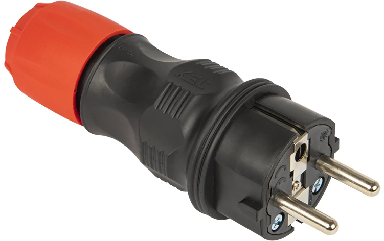 Blow WT-54 elektrinis kištukas su raudona jungtimi
