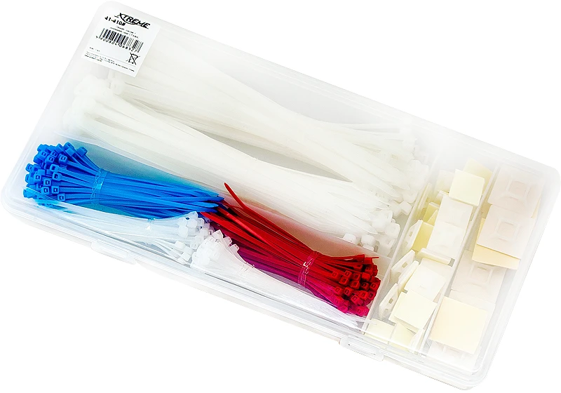 Blow Oem Laidų tvirtinimo dirželiai + laidų laikikliai - 450 vnt