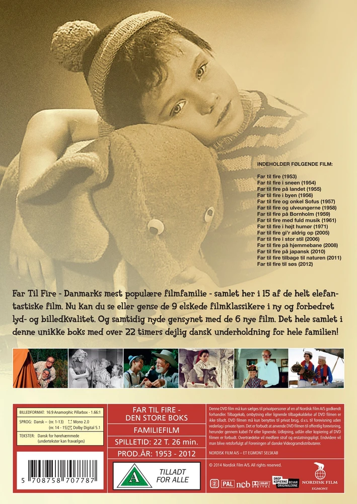 417 Keturių vaikų tėvas – Didžioji dėžė (15 diskų) – DVD