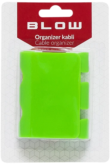Blow Kabelių organizatorius - įkroviklio laikiklis žalias - 2vnt