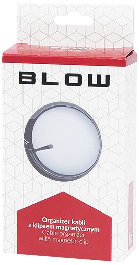 Blow Kabelių laikiklis su magnetu - Baltas