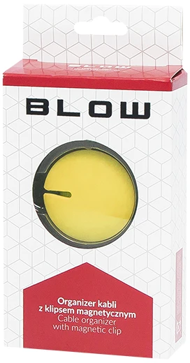 Laido organizatorius Blow - geltonas magnetinis fiksatorius