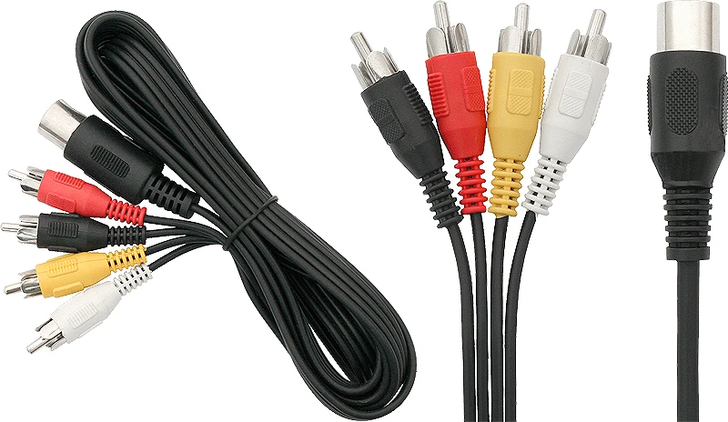 Blow DIN5-4RCA jungtis 1.5 m