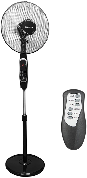 Blow Ventiliatorius 16" 60W LCD + nuotolinio valdymo pultas