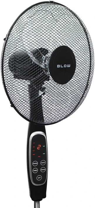 Blow Ventiliatorius 16" 60W LCD + nuotolinio valdymo pultas
