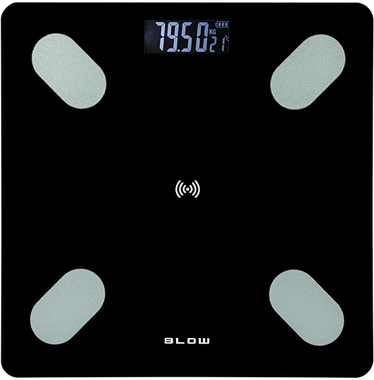 Virtuvinės svarstyklės Blow Bluetooth vonios svarstyklės 180kg