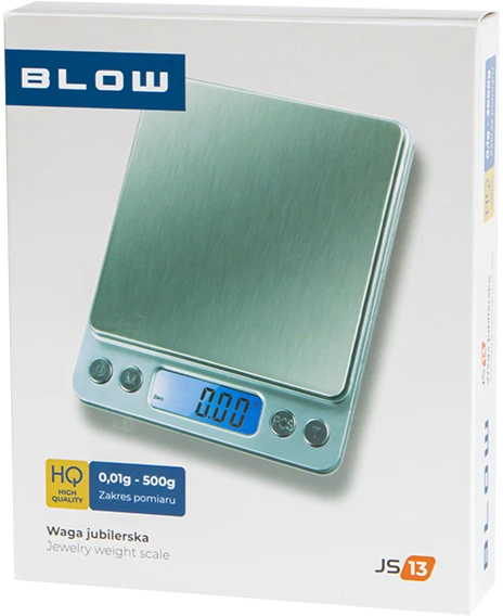Virtuvinės svarstyklės Blow Juvelyrinės svarstyklės JS13 0.01-500g