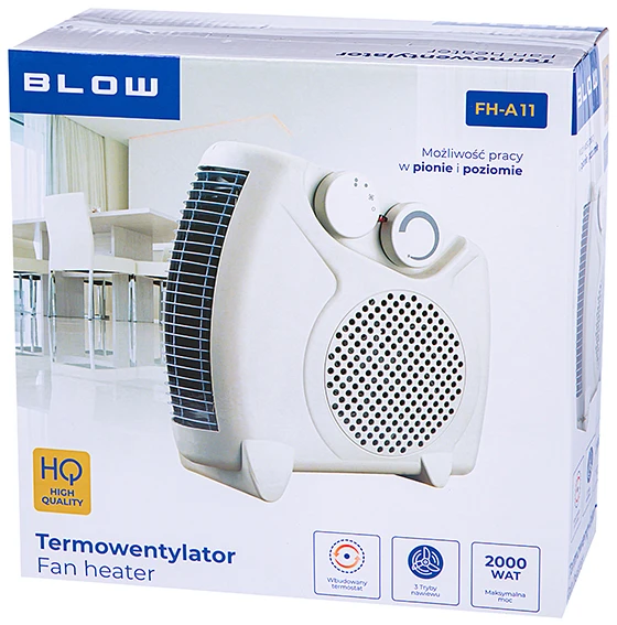 BLOW 2000W FH-A11 ventiliatoriaus šildytuvas