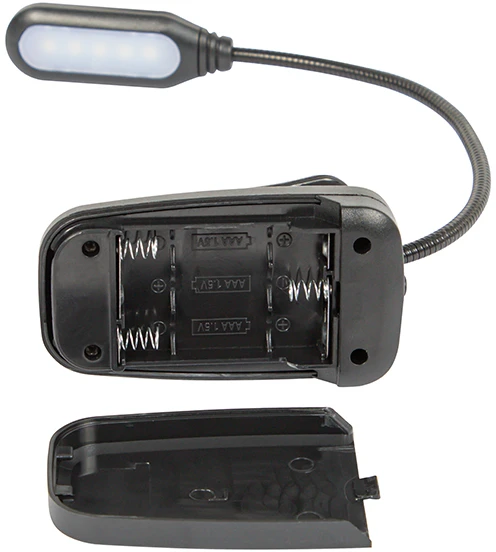 Blow LB-18 LED stalinė lempa su segtuku, juoda