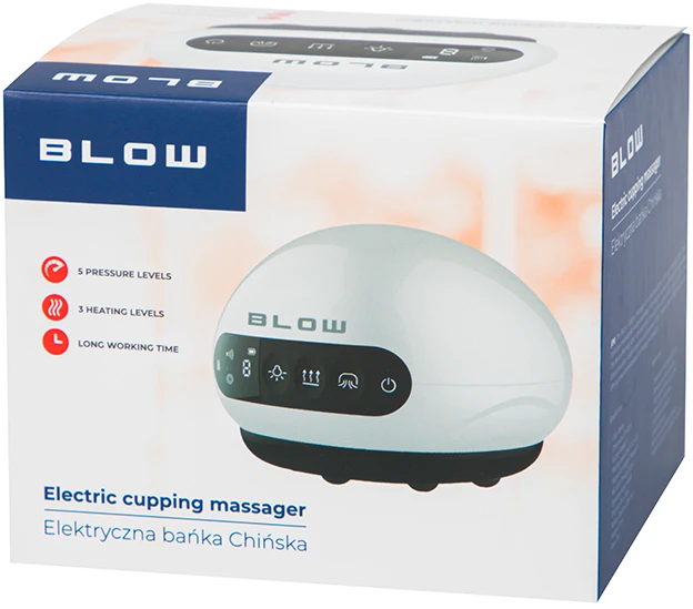 Blow Elektrinis kiniškas taurelių masažas PUČIUS