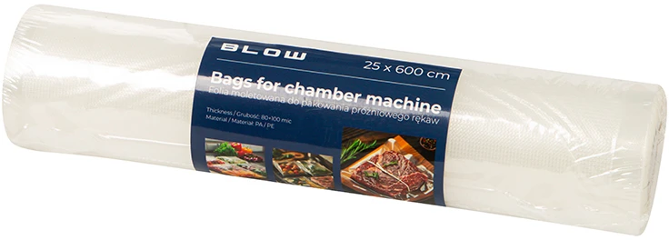 Blow Vakuuminio pakavimo folijos įmautė 25x600