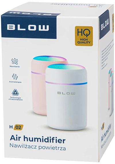 BLOW H-02 oro drėkintuvas rožinis