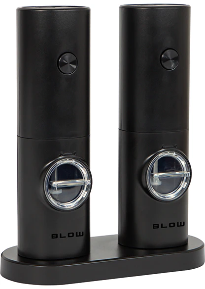 Elektrinis druskos ir pipirų malūnas su langu BLOW SP-01