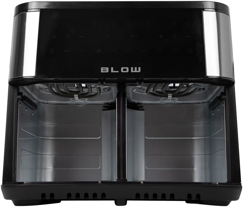 Dviejų kamerų oro gruzdintuvė BLOW 2500 W, 9 l
