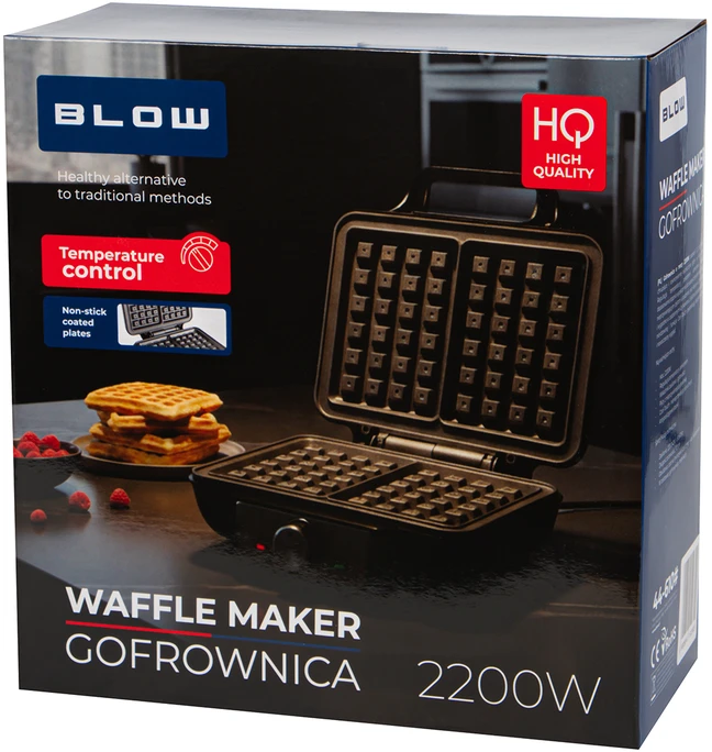 Vaflinė BLOW 2200W WM-2200 vaflių keptuvė