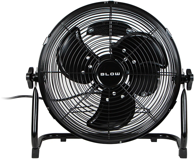 Blow Grindų ventiliatorius 12"/30cm 70W cirkuliacinis Juodas