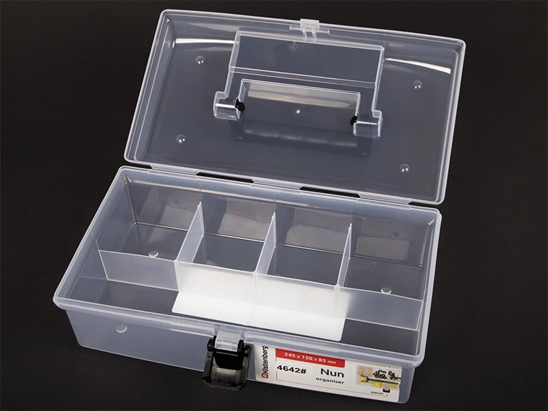 TV staliukas Kistenberg Oem Organizer Box 2 Plastikinė Dėžutė