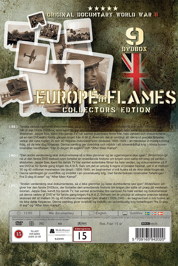 479 Europa liepsnose (9 diskų) - DVD