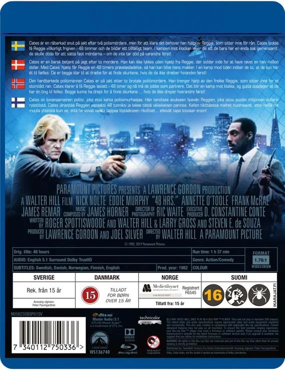 48 valandos (Eddie Murphy ir Nick Nolte)