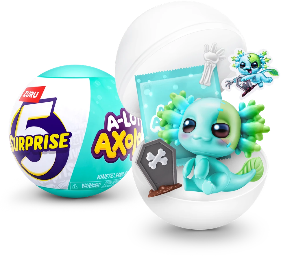 5 Surprises 5 staigmena – A-Lot-A aksolotliai-S1 (77623)